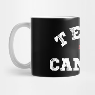 Team Canuck Funny Canadian Maple Leaf Mug